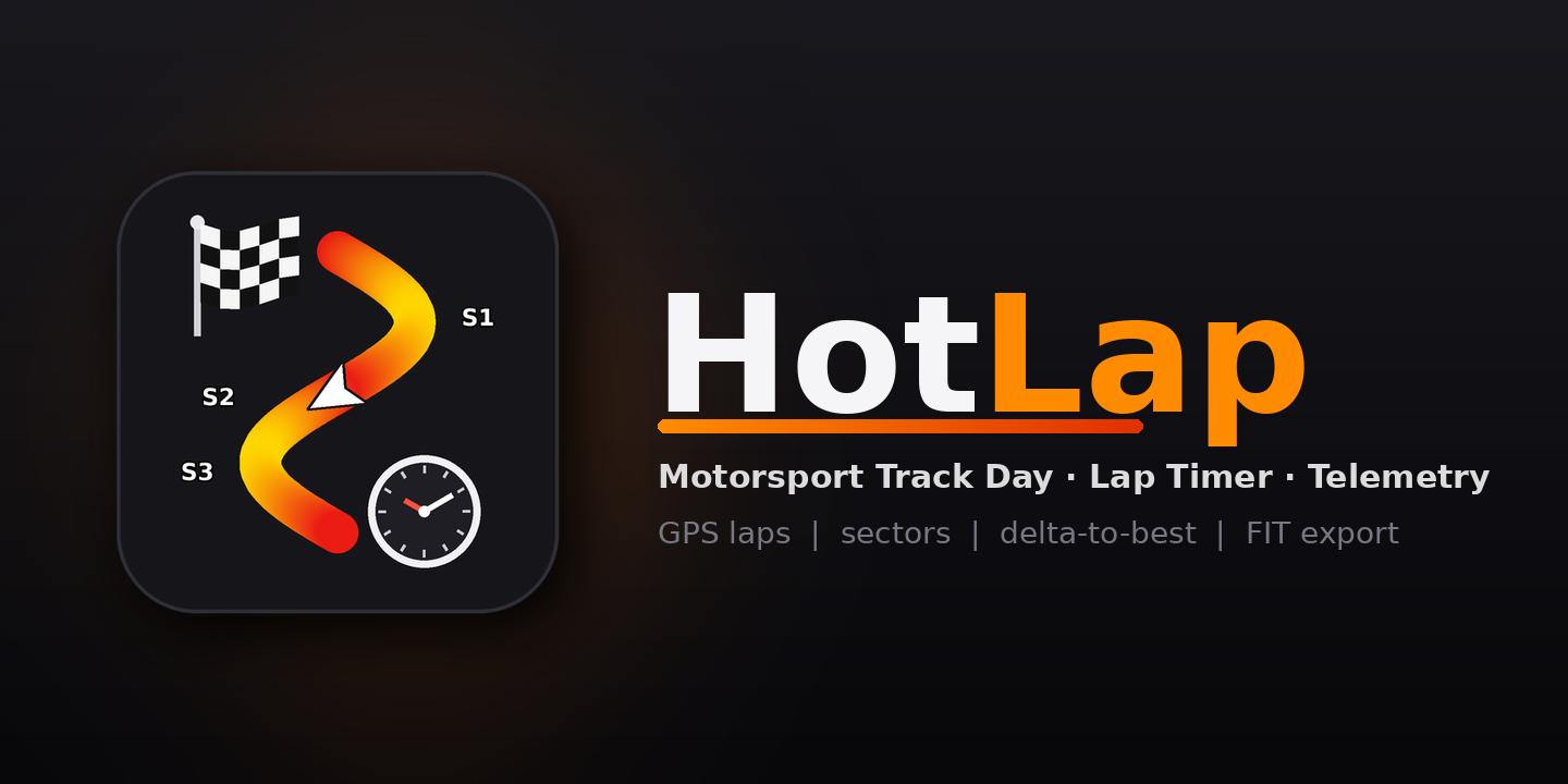 HotLap — Motorsport Track Day Lap Timer & Telemetry